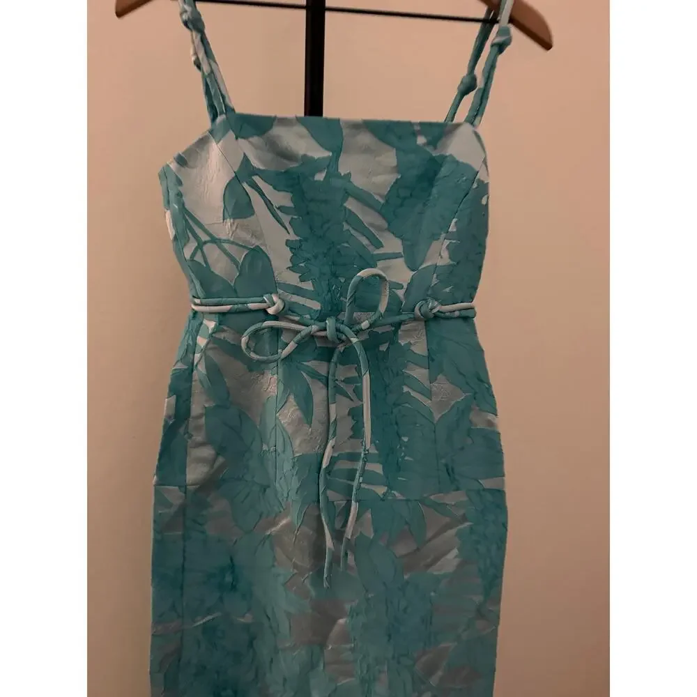 New o.p.t Jacqueline Dress glacial teal size XS